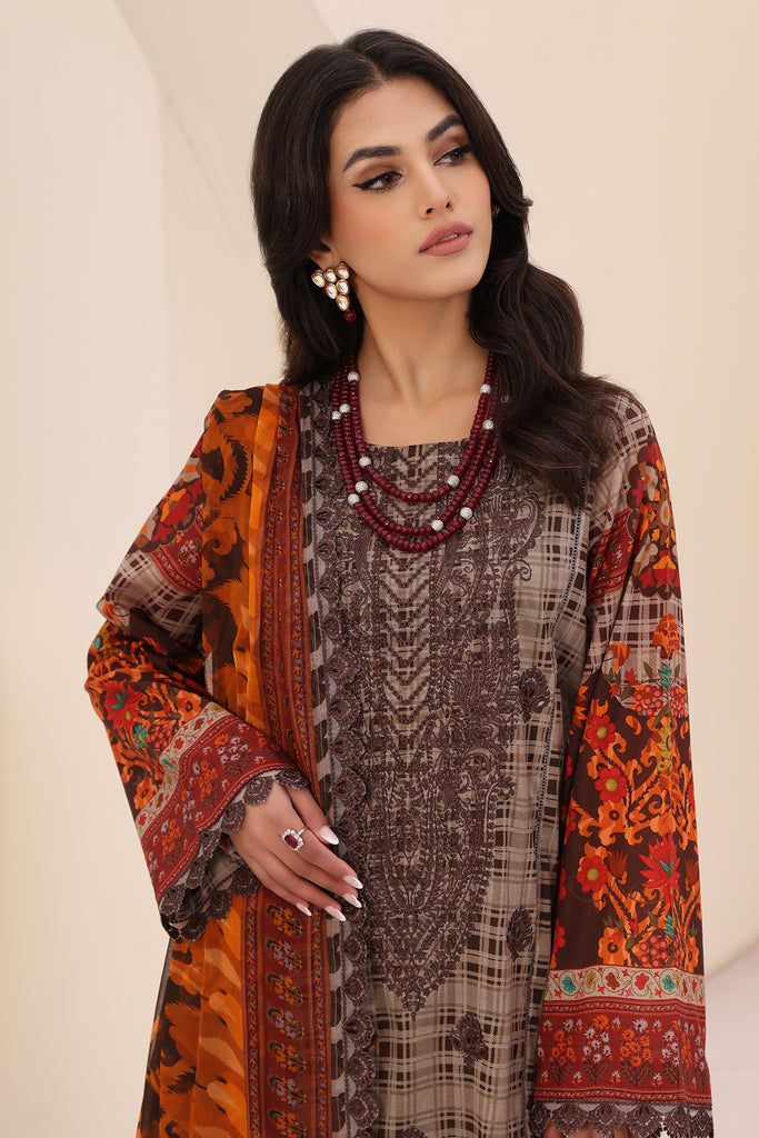 Charizma | Naranji Embroidered Lawn 24 | CN4-010 - Pakistani Clothes for women, in United Kingdom and United States