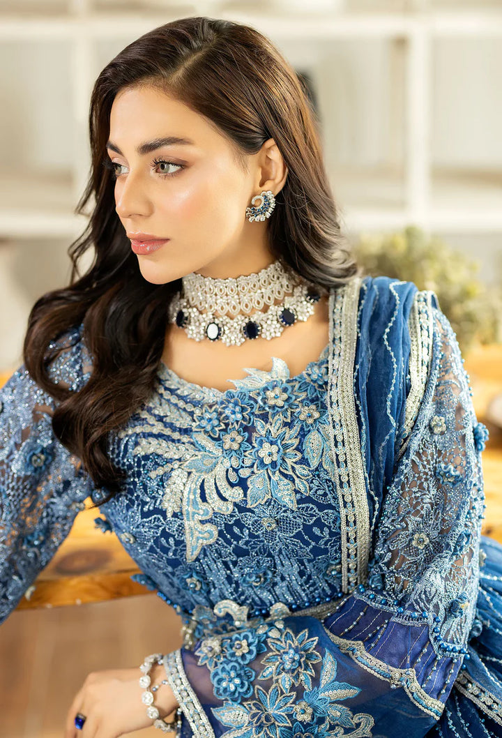 Adans Libas | Ocean Breeze Wedding Formals | Moonlight 5401 - Hoorain Designer Wear - Pakistani Ladies Branded Stitched Clothes in United Kingdom, United states, CA and Australia