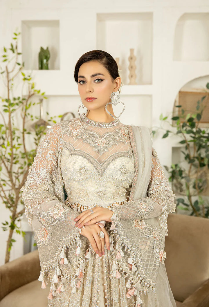 Adans Libas | Ocean Breeze Wedding Formals | Midnight Jazmine 5402 - Hoorain Designer Wear - Pakistani Ladies Branded Stitched Clothes in United Kingdom, United states, CA and Australia