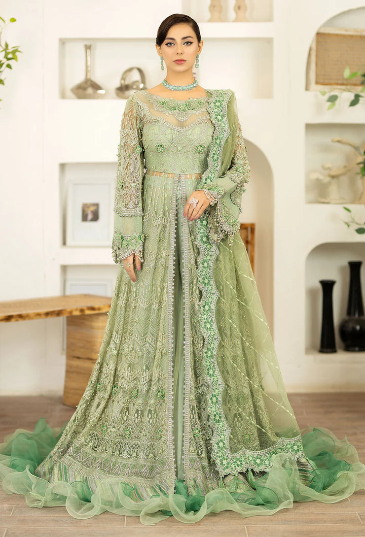 Adans Libas | Ocean Breeze Wedding Formals | Sea Grass 5403 - Hoorain Designer Wear - Pakistani Ladies Branded Stitched Clothes in United Kingdom, United states, CA and Australia