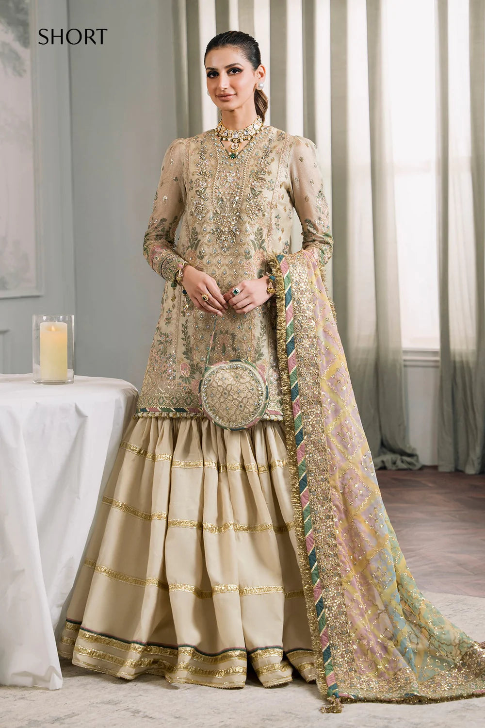 Baroque | Chantelle Embroidered Collection | CH12-04 - Pakistani Clothes for women, in United Kingdom and United States