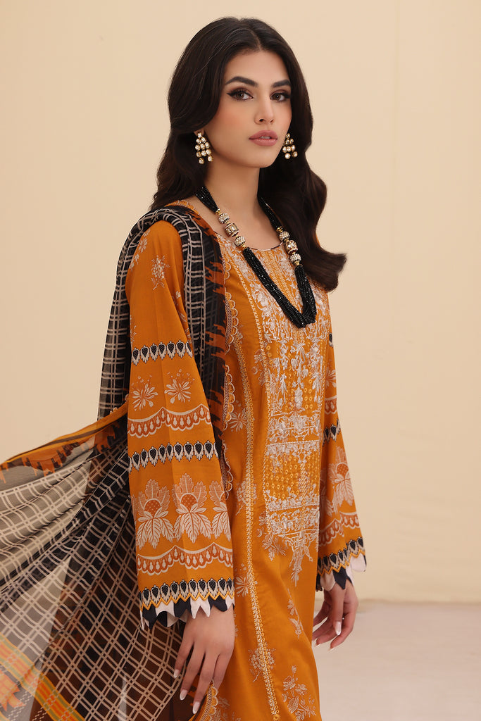 Charizma | Naranji Embroidered Lawn 24 | CN4-001 - Pakistani Clothes for women, in United Kingdom and United States