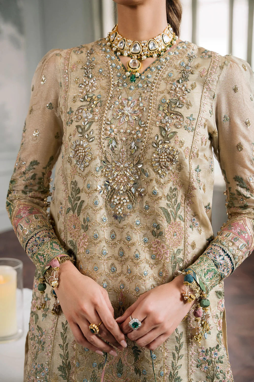 Baroque | Chantelle Embroidered Collection | CH12-04 - Pakistani Clothes for women, in United Kingdom and United States