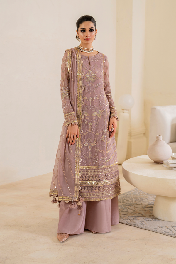 Iznik | Chinnon Chiffon | CC-48 Embroidered Chiffon