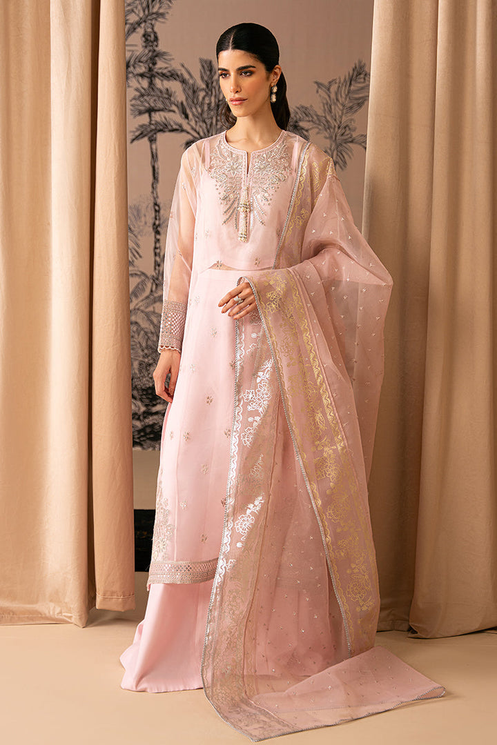 Cross Stitch | Luxe Atelier 24 | PINK BLISS - Hoorain Designer Wear - Pakistani Designer Clothes for women, in United Kingdom, United states, CA and Australia