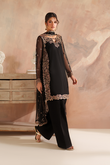 Iznik I Festive Formal I CC-77 Embroidered Net