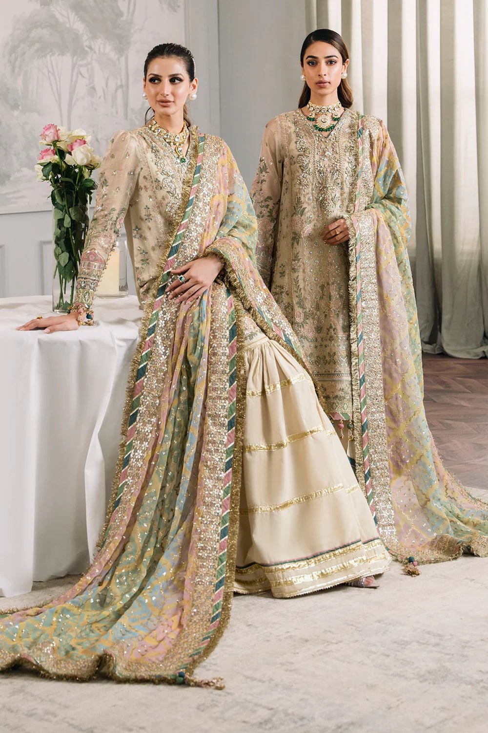 Baroque | Chantelle Embroidered Collection | CH12-04 - Pakistani Clothes for women, in United Kingdom and United States