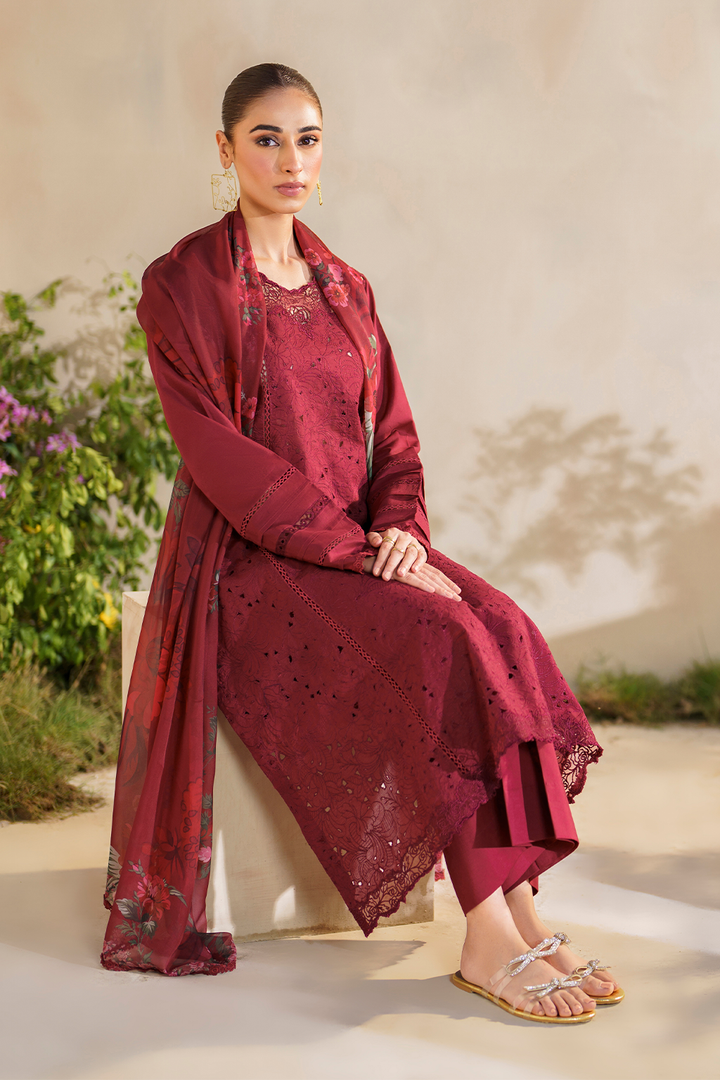 Iznik | Festive lawn 24 | SFL-02 - Pakistani Clothes for women, in United Kingdom and United States