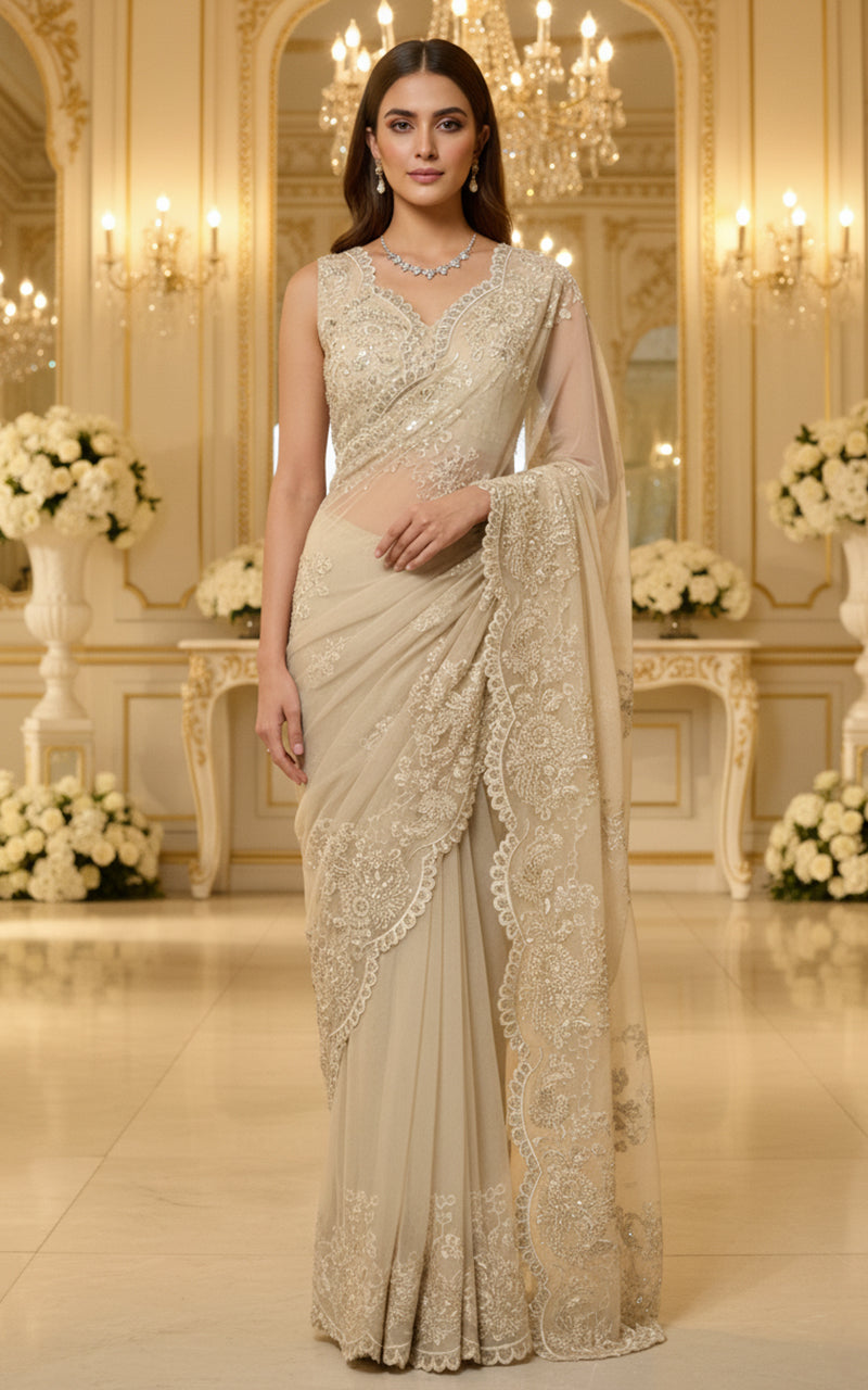 Threads and Motifs Formal Dresses 25 | Pakistani Ladies suits UK  Tagged " Saree"  Hoorain Designer Wear