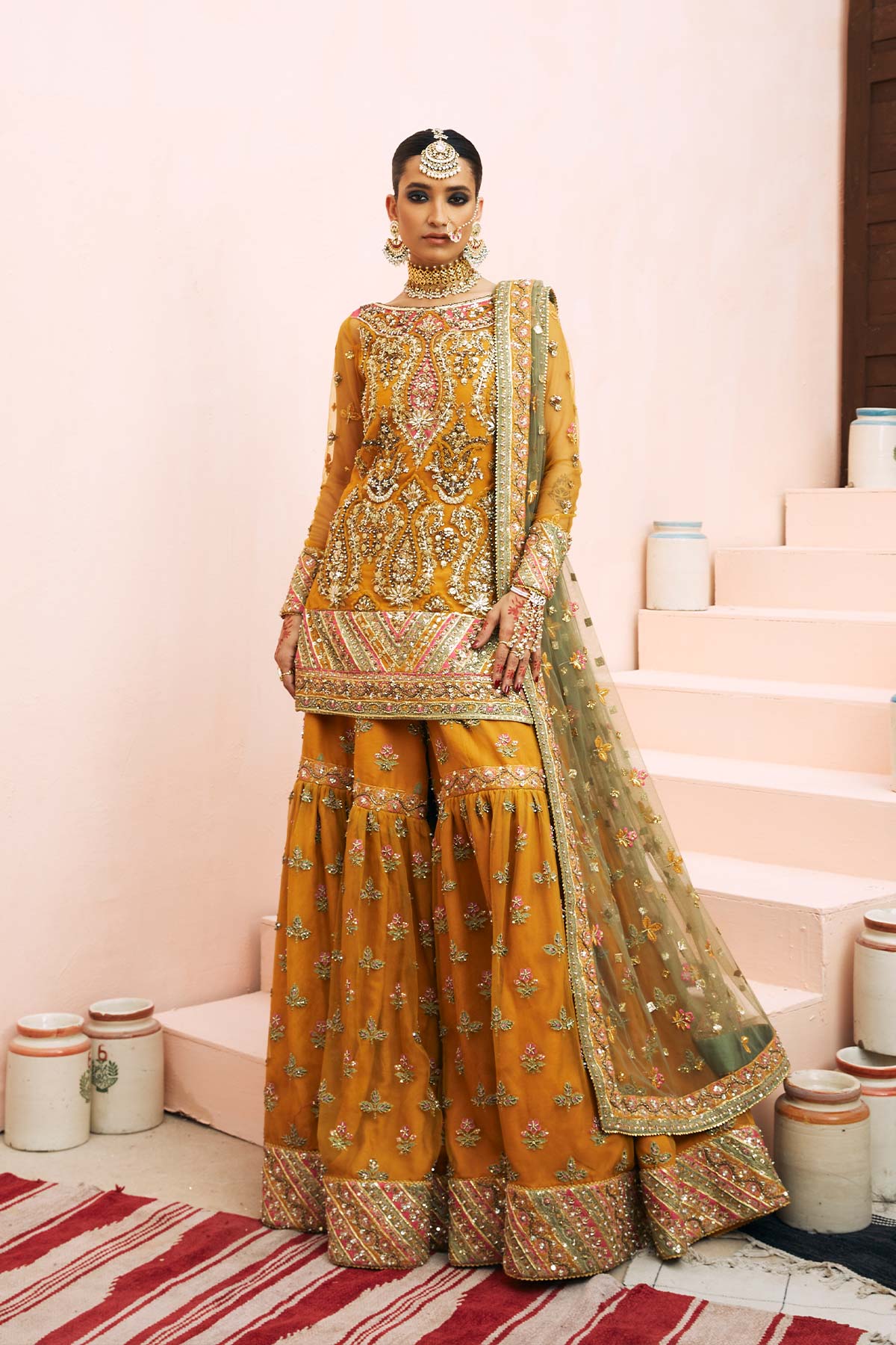 Mina Kashif | Wedding Formals | Jahanara Begum