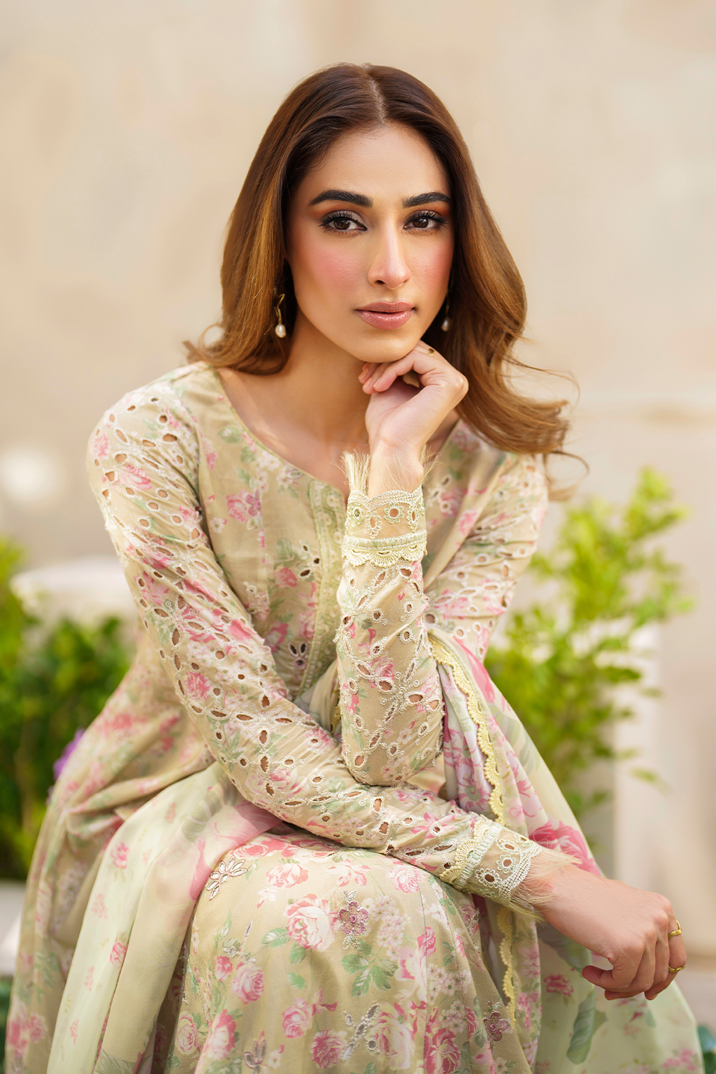 Iznik | Festive lawn 24 | SFL-05 - Pakistani Clothes for women, in United Kingdom and United States