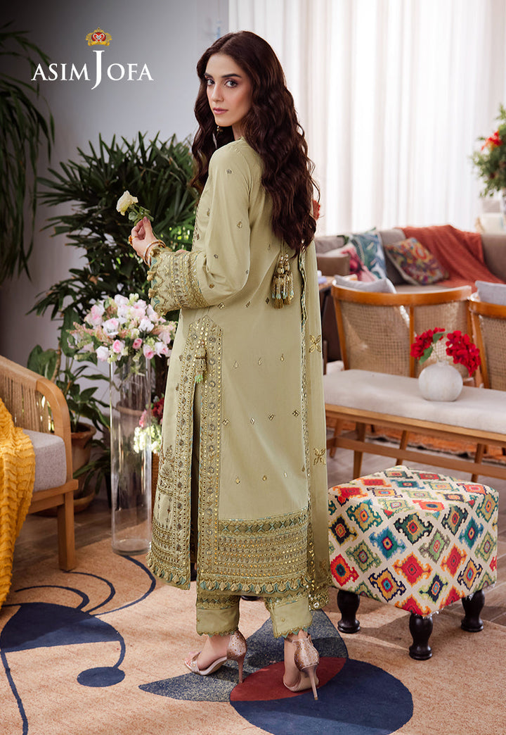 Asim Jofa | Uraan Lawn Chiffon Collection | AJUR-11 - Pakistani Clothes for women, in United Kingdom and United States