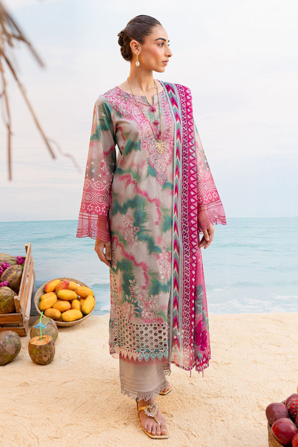 Nureh | Gardenia Lawn 24 | NS-137 A - Pakistani Clothes for women, in United Kingdom and United States