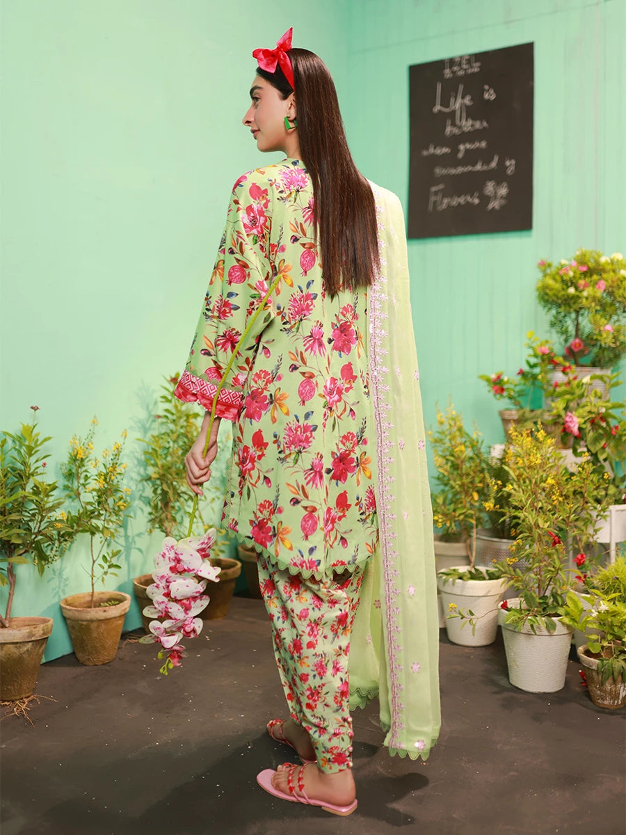 Salitex | Izel Lawn 24 | VIVAD - LUXURY LAWN EMBROIDERED SUIT