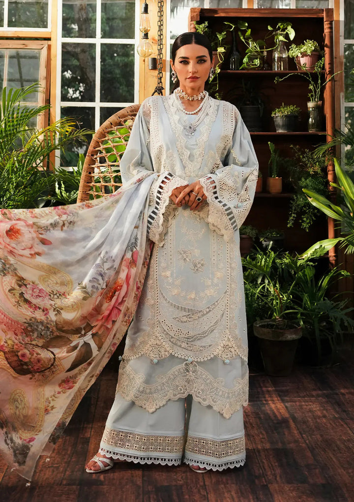 Kahf Premium | Luxury Lawn 24 | KLE-03B Heaven - Pakistani Clothes for women, in United Kingdom and United States