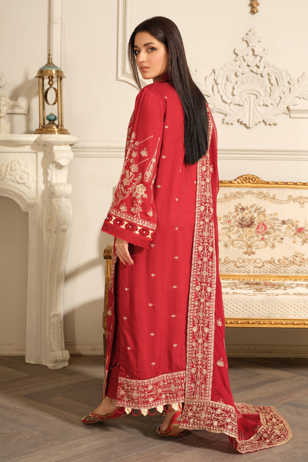 Johra | Silsila Embroidered Viscose | JH-253-SIL