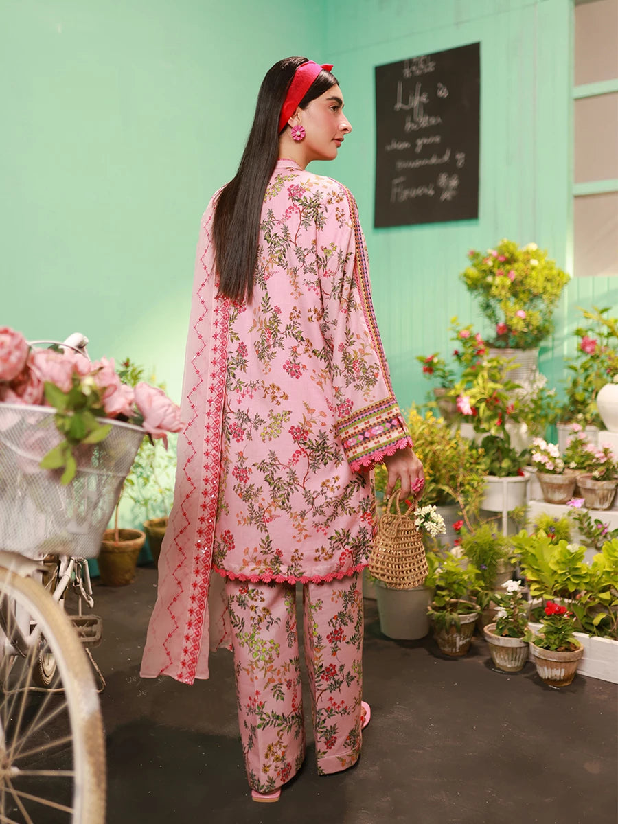 Salitex | Izel Lawn 24 | BLOSSOM - LUXURY LAWN EMBROIDERED SUIT