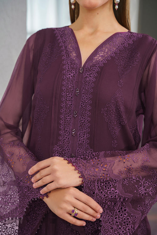 Baroque | Luxury Pret 24 | CHIFFON UF-519 - Pakistani Clothes for women, in United Kingdom and United States