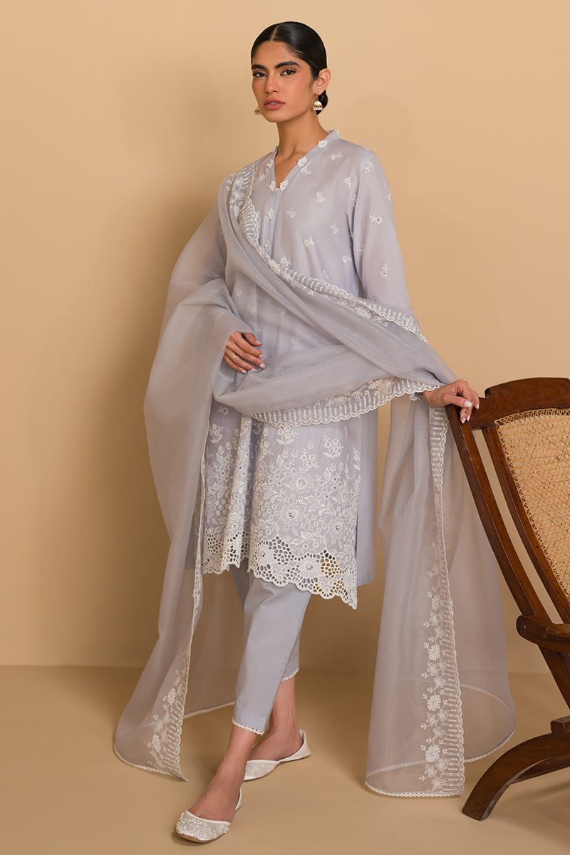 Cross Stitch | Chikankari Lawn Collection | P-05 - Pakistani Clothes for women, in United Kingdom and United States