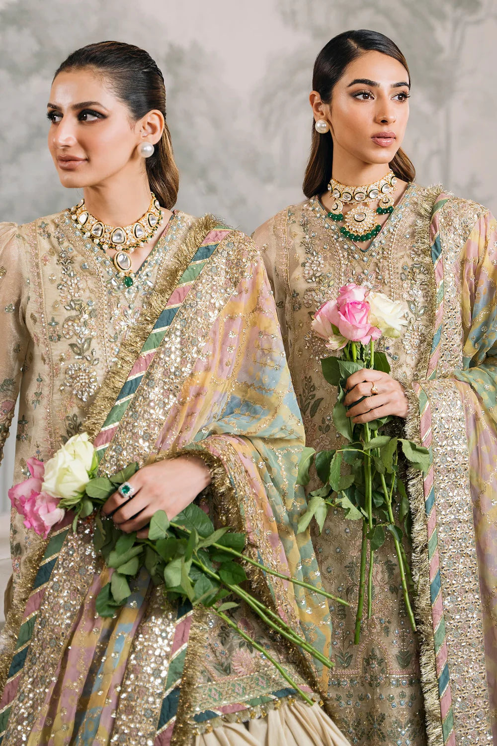 Baroque | Chantelle Embroidered Collection | CH12-04 - Pakistani Clothes for women, in United Kingdom and United States