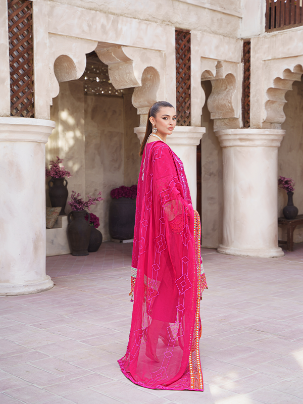 Zebtan | Zeenat Luxury Lawn Eid Collection | ZL 09 - Hoorain Designer Wear - Pakistani Ladies Branded Stitched Clothes in United Kingdom, United states, CA and Australia