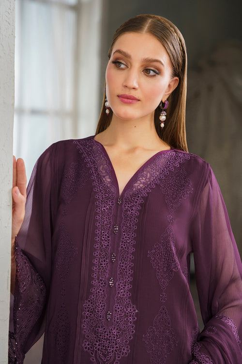 Baroque | Luxury Pret 24 | CHIFFON UF-519 - Pakistani Clothes for women, in United Kingdom and United States