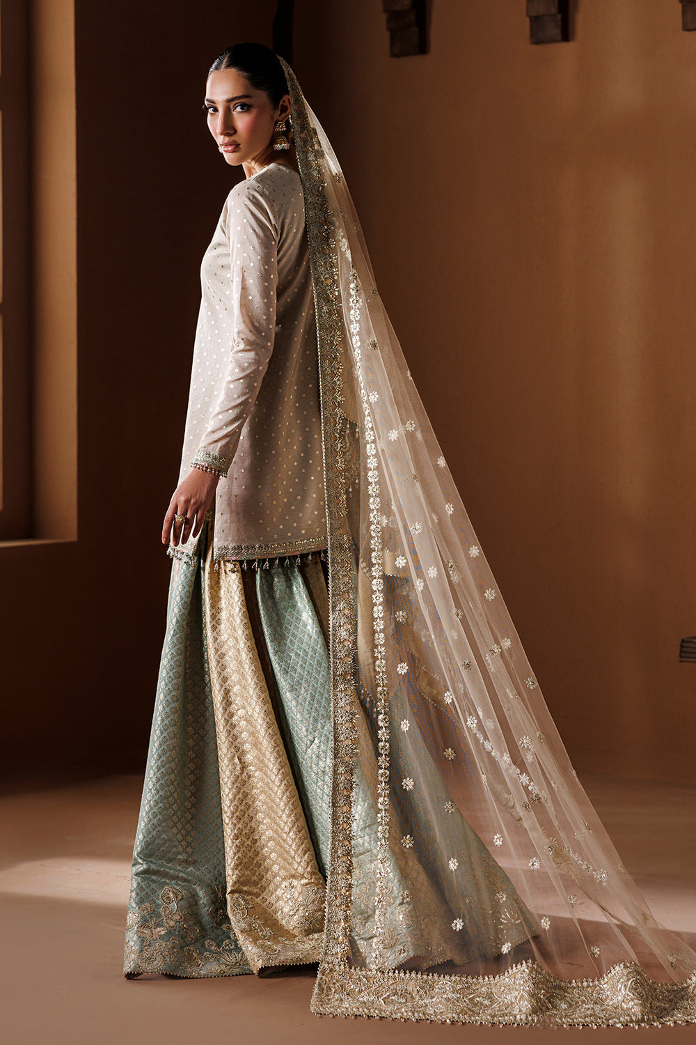 Baroque | Formals Collection | EMBROIDERED ZARRI CHIFFON UF-4435