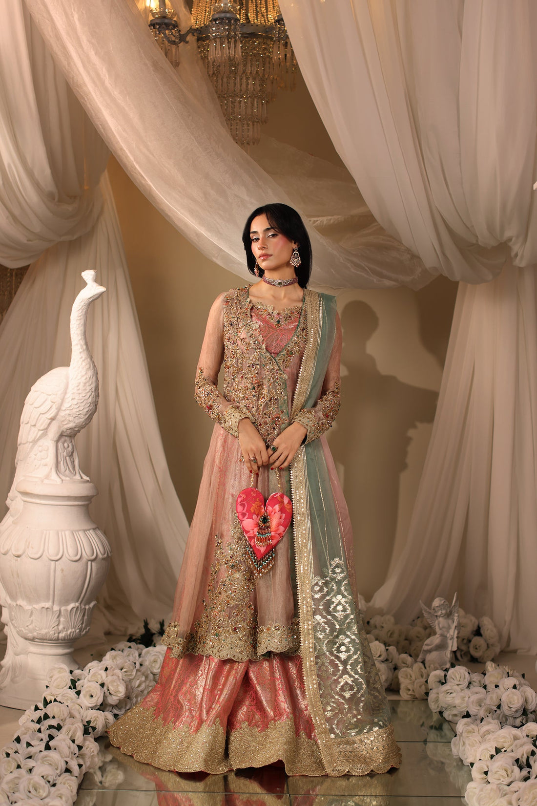 Musferah Saad | Casa Blance |Mughal Blossom
