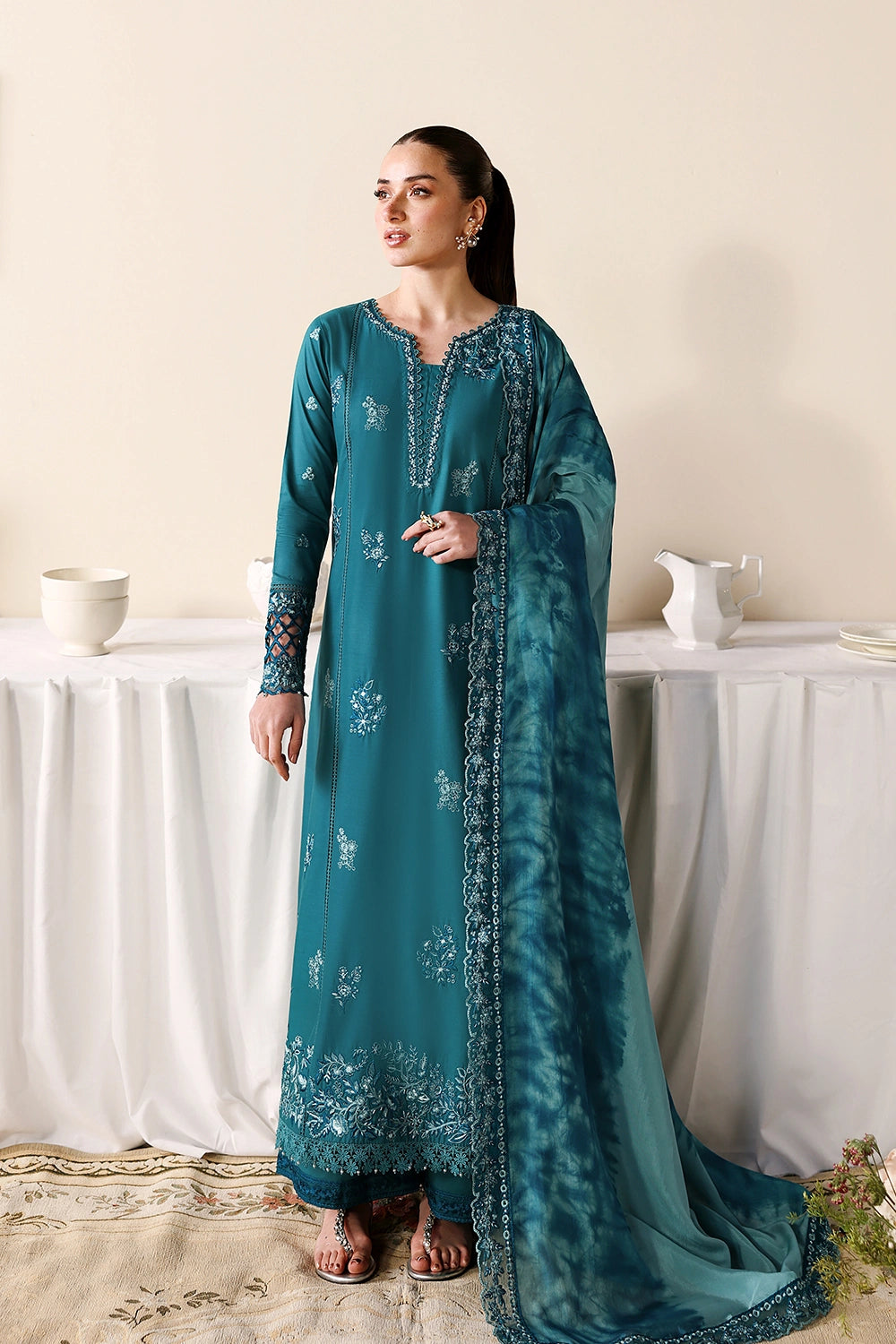 Azure | Luxury Lawn 26 | Sea Breeze