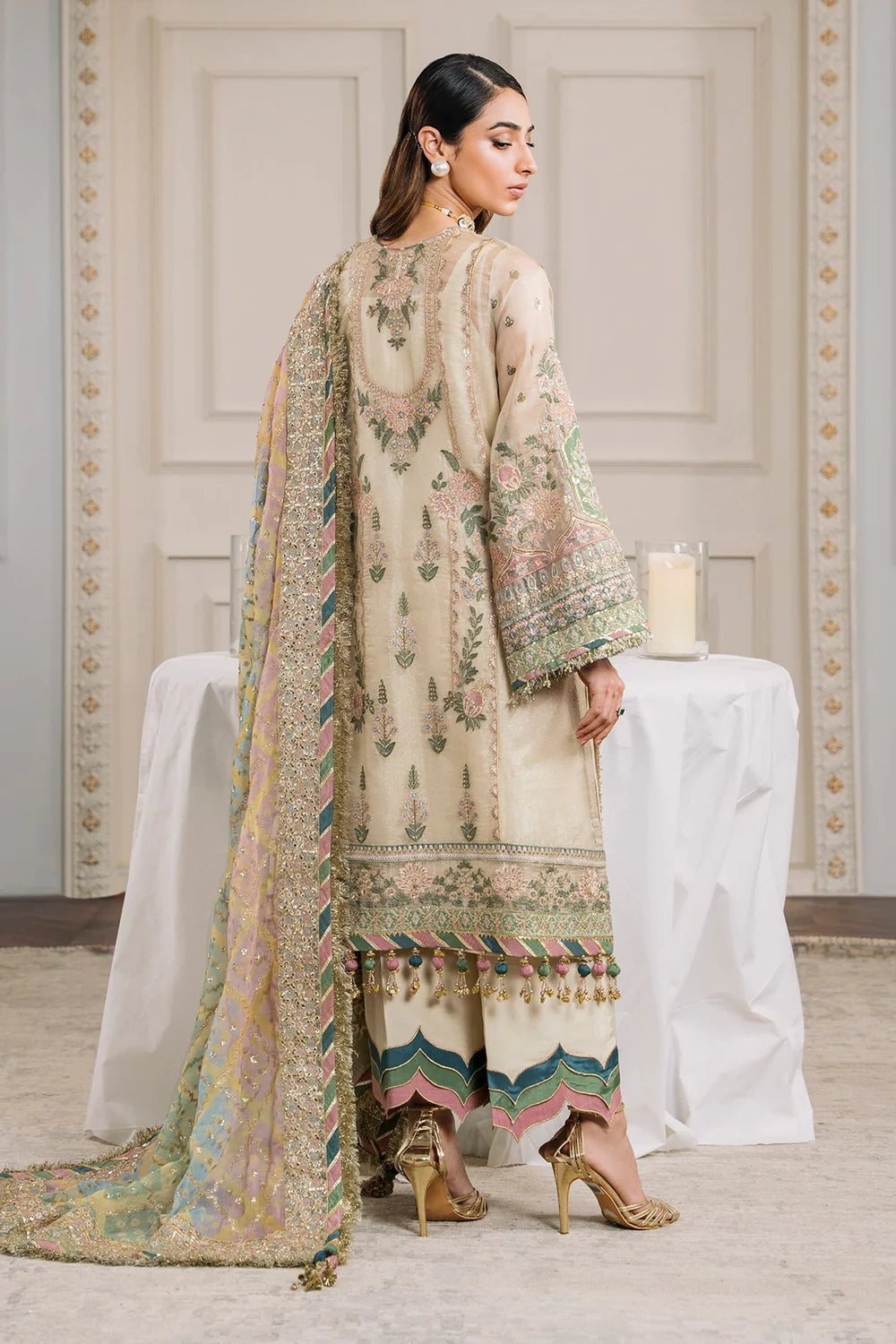 Baroque | Chantelle Embroidered Collection | CH12-04 - Pakistani Clothes for women, in United Kingdom and United States