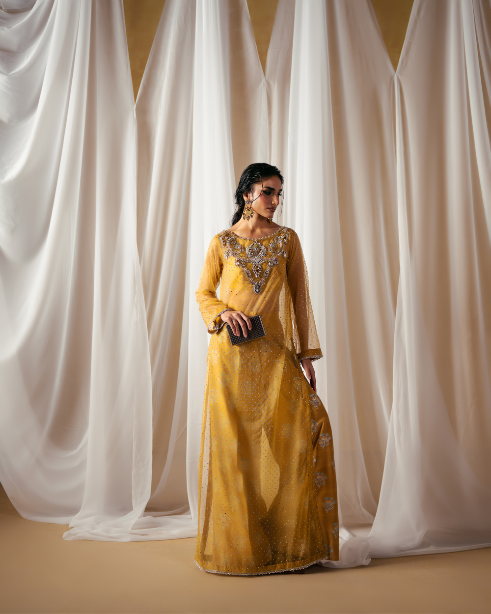 Vasal | Zyra Luxe Pret 26 | Golden Dusk