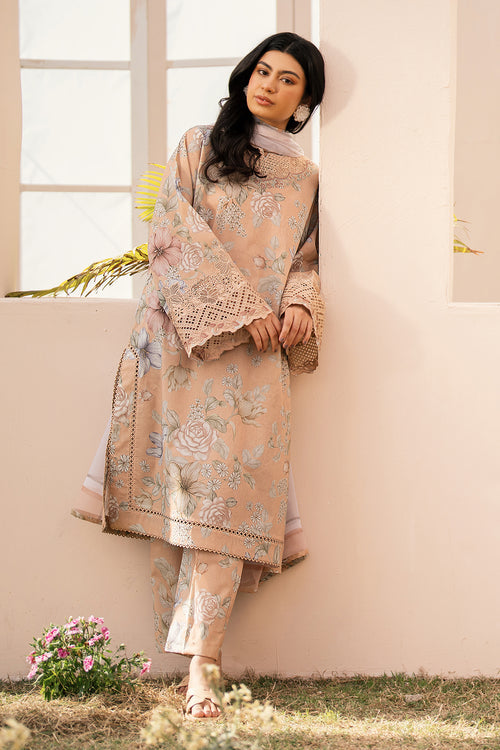 Baroque | Luxury Pret 24 | LAWN UF-597 - Pakistani Clothes for women, in United Kingdom and United States