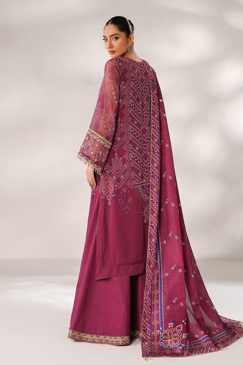 Baroque | Formals Collection | EMBROIDERED CHIFFON UF-4390