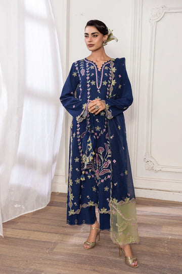 Rangrasiya | Lumeire Silk |Azul