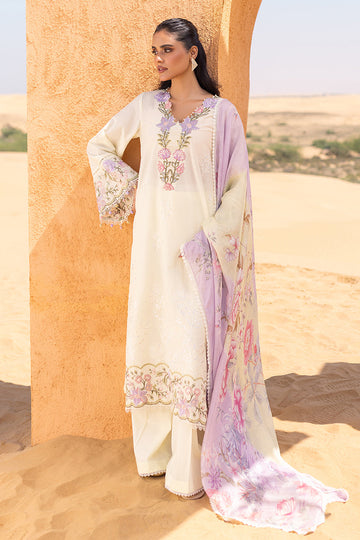 Cross Stitch | Eid Lawn 24 | SUBTLE CANARY - Pakistani Clothes for women, in United Kingdom and United States