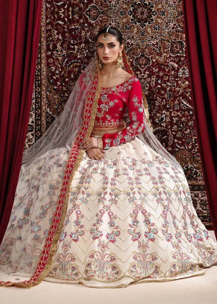 Dastoor | Noor-E-Jahan Wedding Collection'24 | Muskaan - Hoorain Designer Wear - Pakistani Ladies Branded Stitched Clothes in United Kingdom, United states, CA and Australia