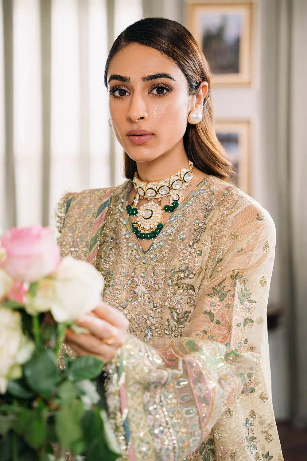 Baroque | Chantelle Embroidered Collection | CH12-04 - Pakistani Clothes for women, in United Kingdom and United States