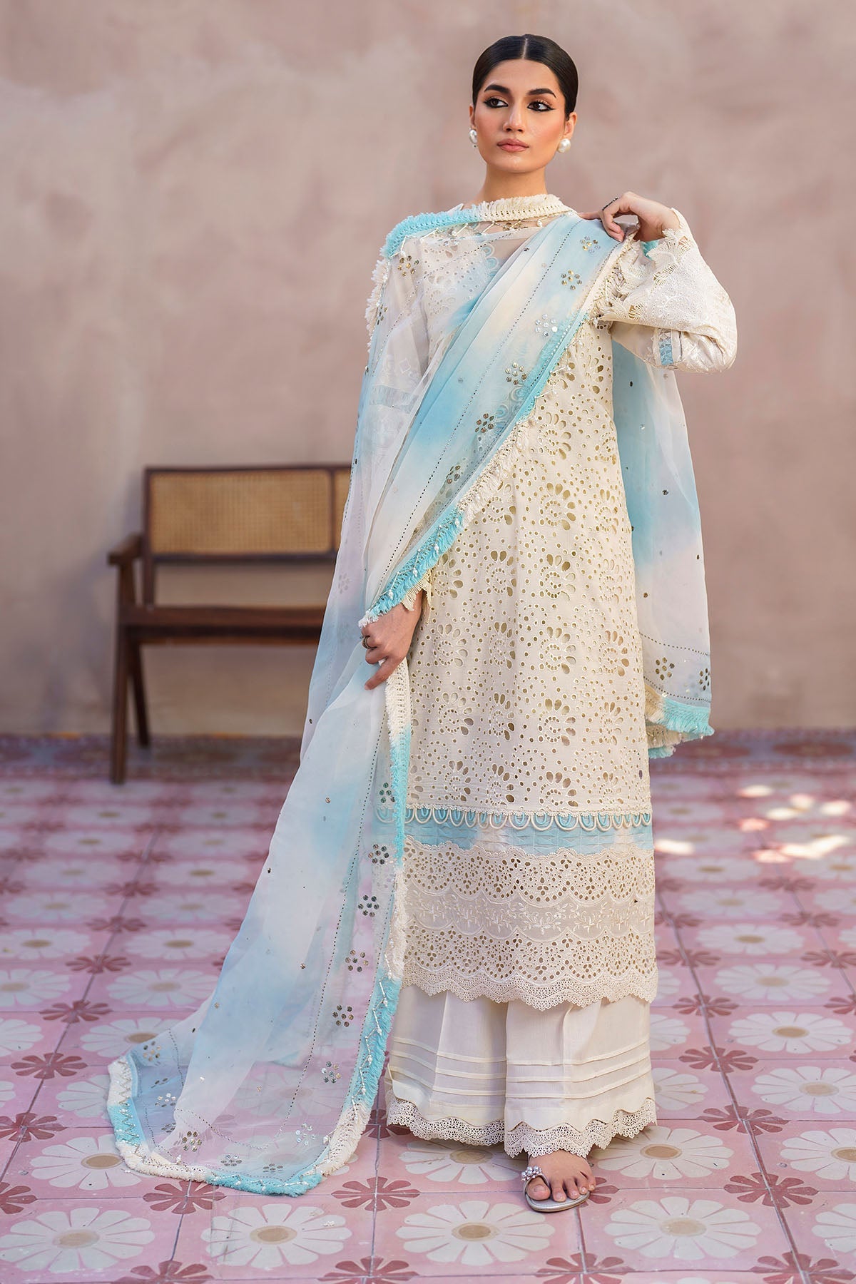 Nureh | Bazaar Lawn | NS-140 - Pakistani Clothes for women, in United Kingdom and United States