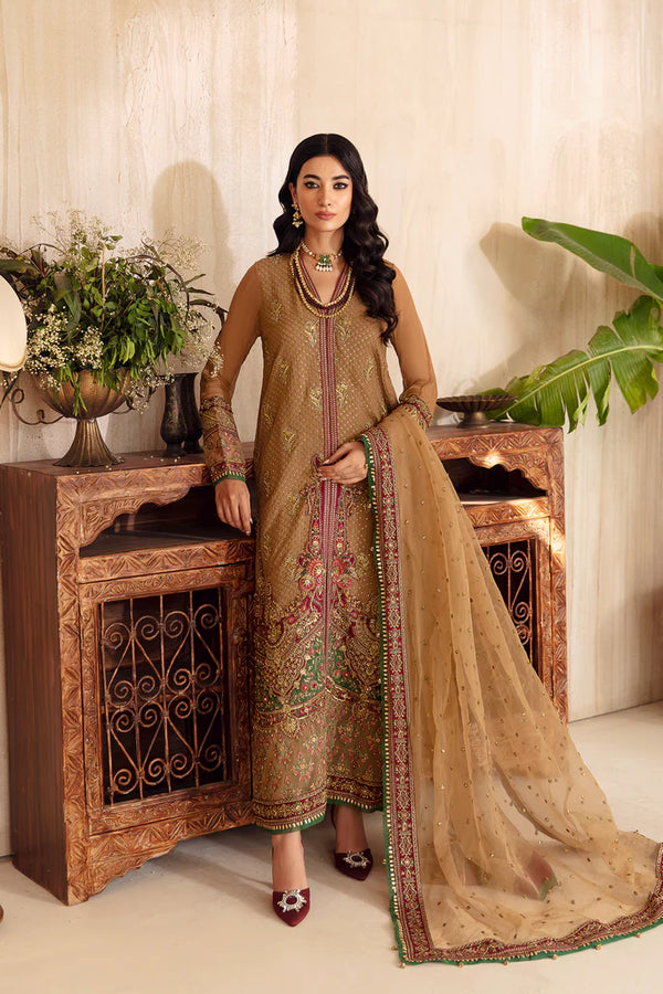 Charizma | Dastaan e Jashaan Formal Collection | DJ4-07 - Hoorain Designer Wear - Pakistani Ladies Branded Stitched Clothes in United Kingdom, United states, CA and Australia