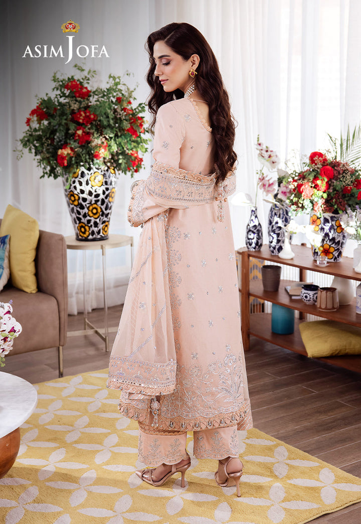 Asim Jofa | Uraan Lawn Chiffon Collection | AJUR-12 - Pakistani Clothes for women, in United Kingdom and United States