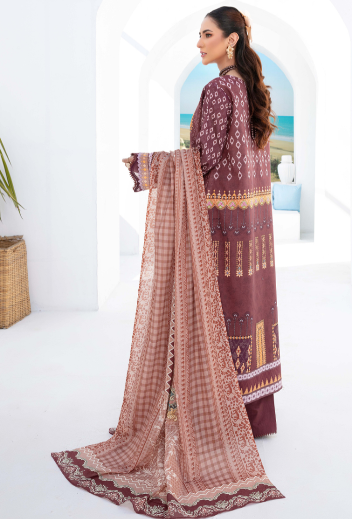 Humdum | Saira Bano Lawn 24 | D07 - Pakistani Clothes for women, in United Kingdom and United States