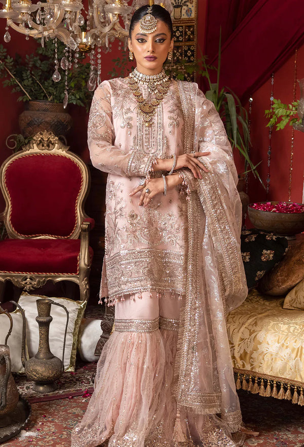 Adans Libas | Formals by Khadija A | 5452 - Hoorain Designer Wear - Pakistani Ladies Branded Stitched Clothes in United Kingdom, United states, CA and Australia