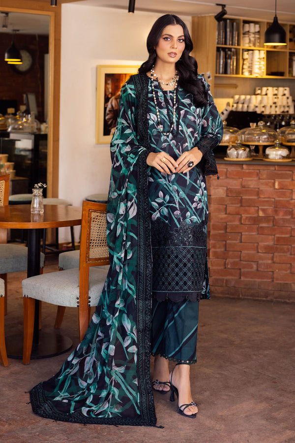 Nureh | Glam Girl Lawn | GL-10 - Hoorain Designer Wear - Pakistani Ladies Branded Stitched Clothes in United Kingdom, United states, CA and Australia