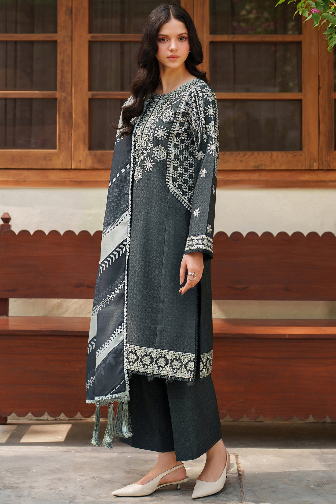 Farasha | Meline Premium Viscose 25 | Slate Gray