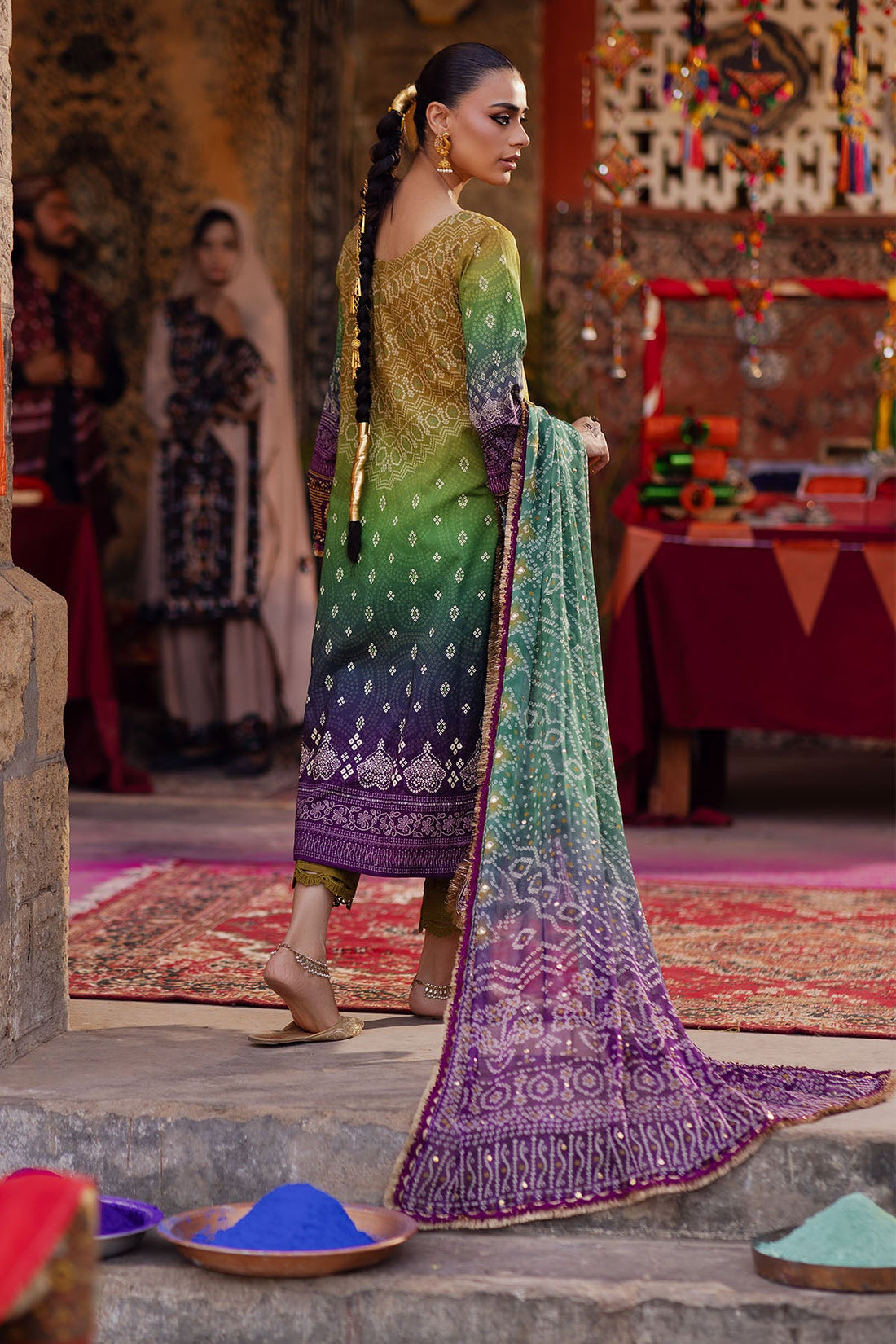 Nureh | Bazaar Lawn | NS-132 - Pakistani Clothes for women, in United Kingdom and United States