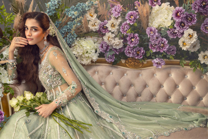Maya | Wedding Formal Babul | PARNIYA - Hoorain Designer Wear - Pakistani Ladies Branded Stitched Clothes in United Kingdom, United states, CA and Australia