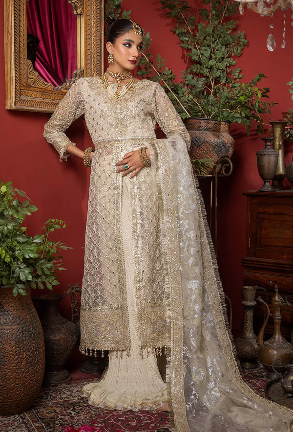 Adans Libas | Formals by Khadija A | 5449 - Hoorain Designer Wear - Pakistani Ladies Branded Stitched Clothes in United Kingdom, United states, CA and Australia