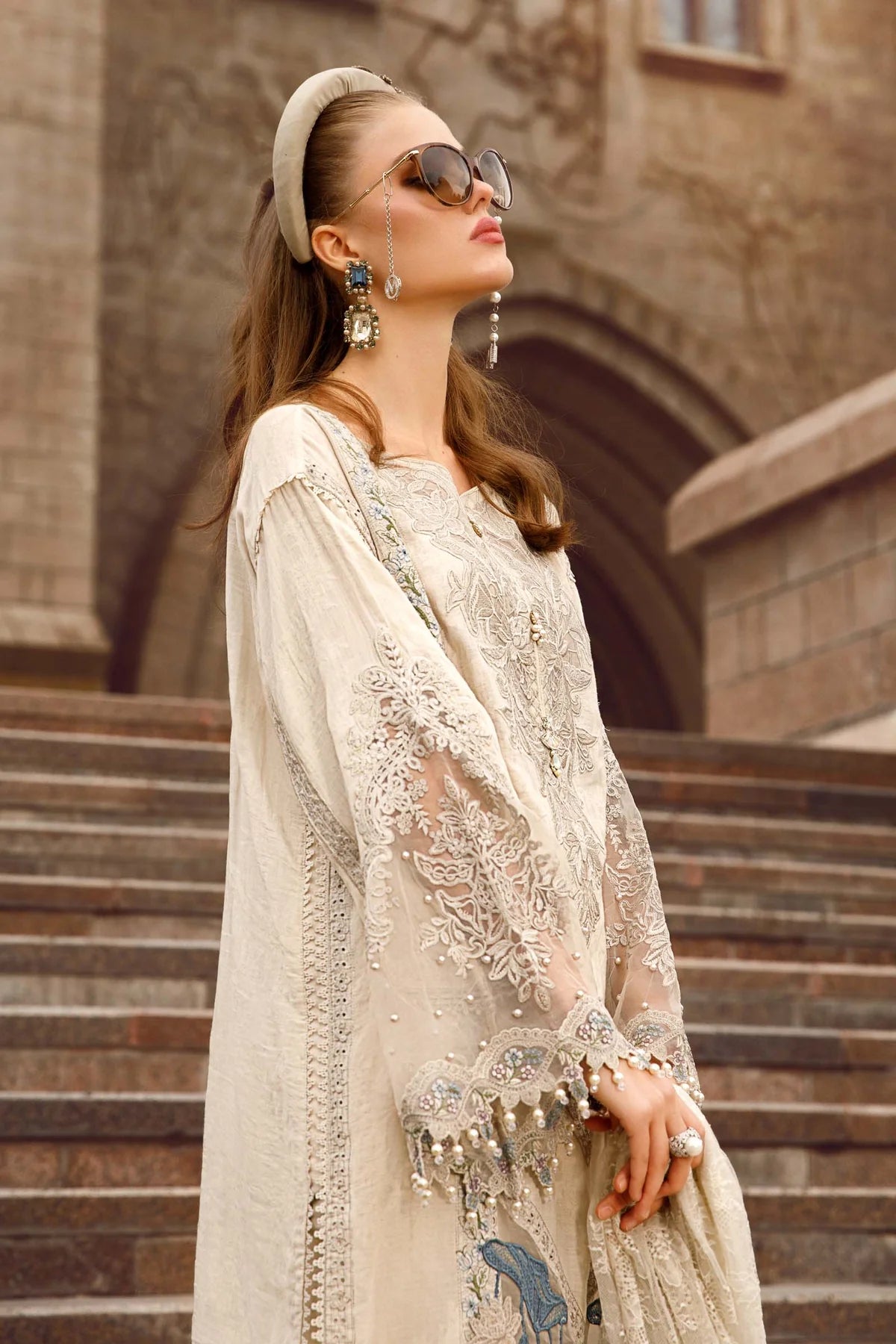 Maria B | Luxury Lawn |  D-2307-B - Pakistani Clothes for women, in United Kingdom and United States