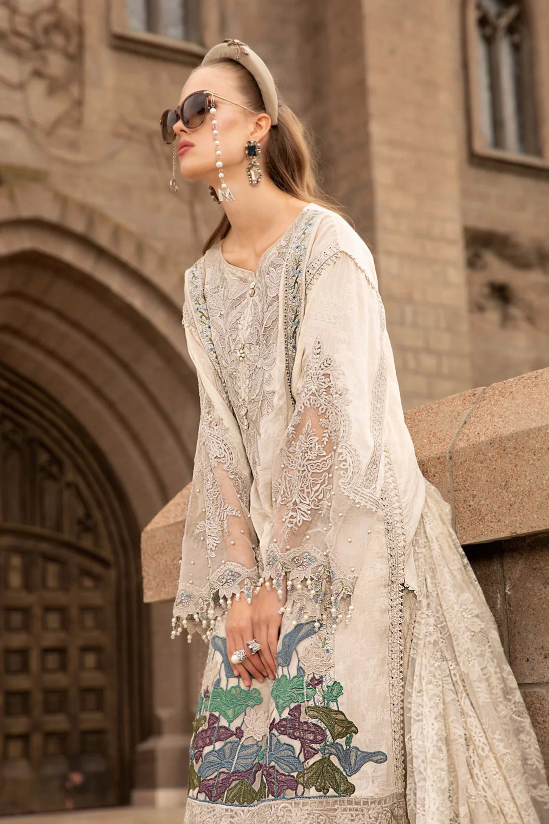 Maria B | Luxury Lawn |  D-2307-B - Pakistani Clothes for women, in United Kingdom and United States