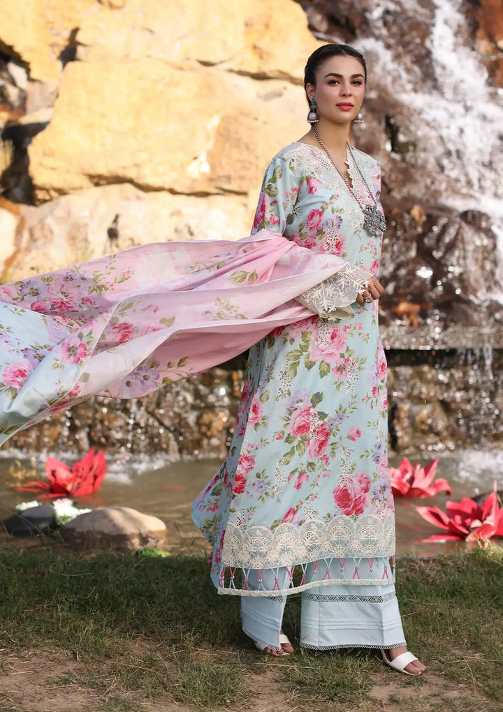 Elaf Premium | Prints Chikankari 24 | 04B GLACIELLA - Pakistani Clothes for women, in United Kingdom and United States